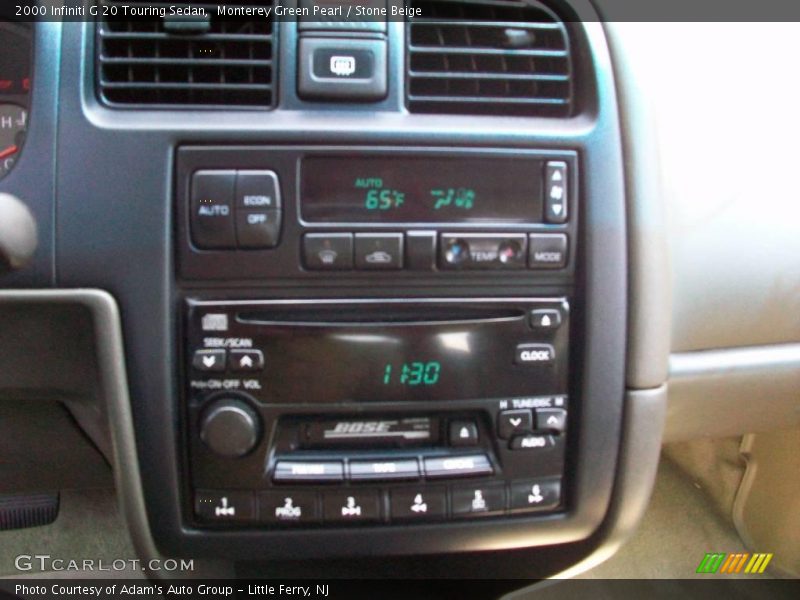 Monterey Green Pearl / Stone Beige 2000 Infiniti G 20 Touring Sedan