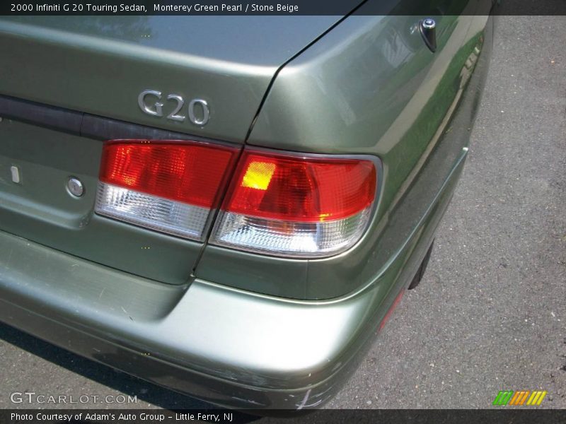 Monterey Green Pearl / Stone Beige 2000 Infiniti G 20 Touring Sedan