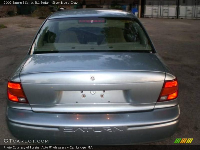 Silver Blue / Gray 2002 Saturn S Series SL1 Sedan