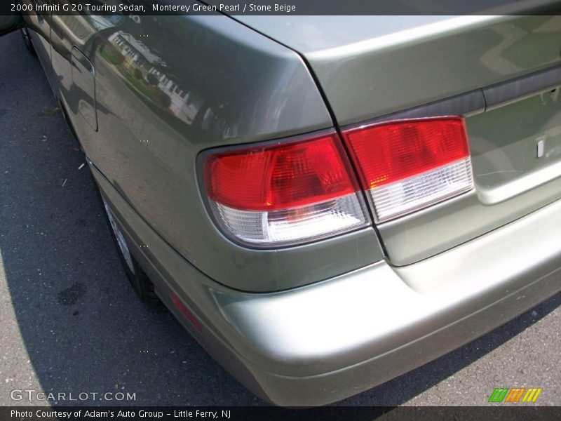 Monterey Green Pearl / Stone Beige 2000 Infiniti G 20 Touring Sedan