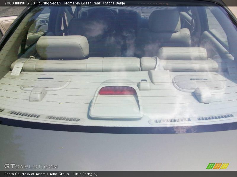 Monterey Green Pearl / Stone Beige 2000 Infiniti G 20 Touring Sedan