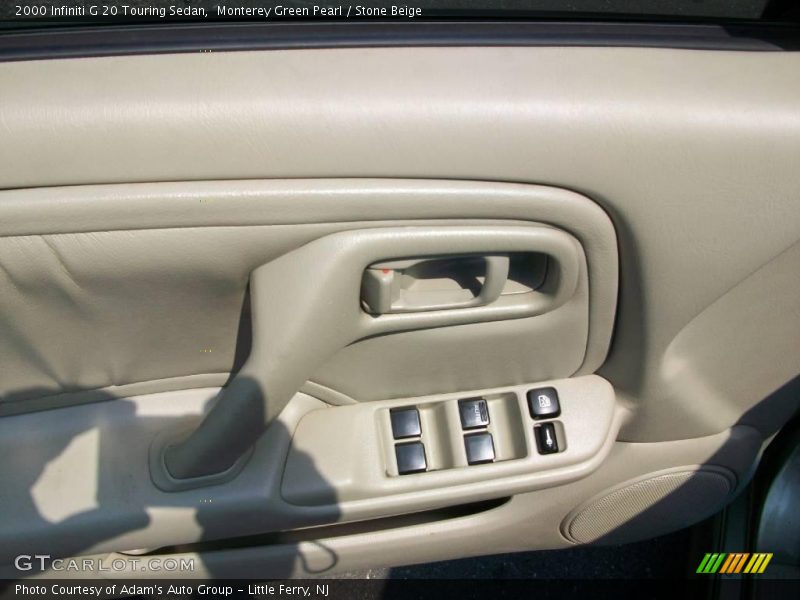 Monterey Green Pearl / Stone Beige 2000 Infiniti G 20 Touring Sedan