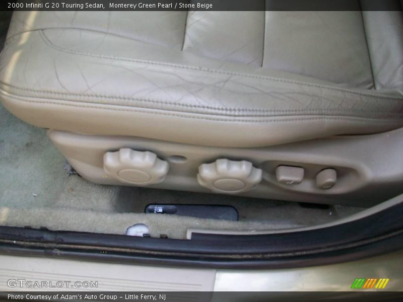 Monterey Green Pearl / Stone Beige 2000 Infiniti G 20 Touring Sedan