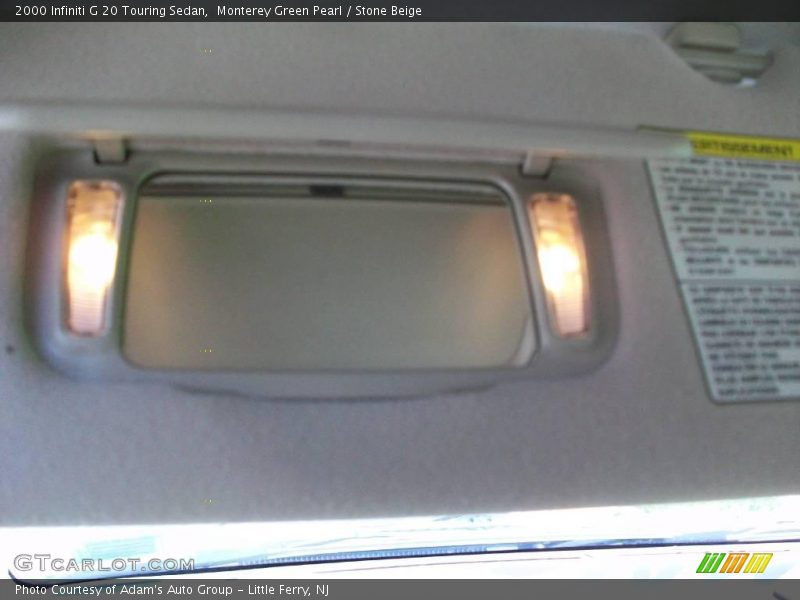 Monterey Green Pearl / Stone Beige 2000 Infiniti G 20 Touring Sedan