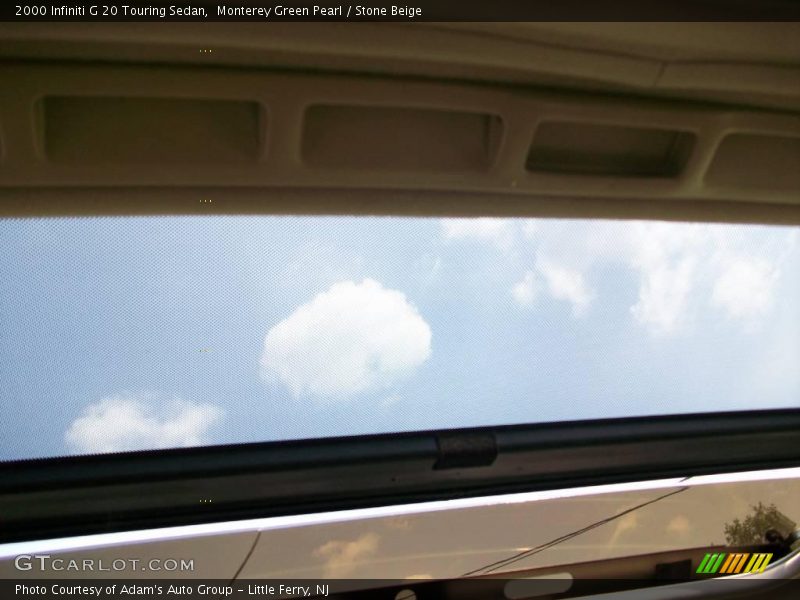 Monterey Green Pearl / Stone Beige 2000 Infiniti G 20 Touring Sedan
