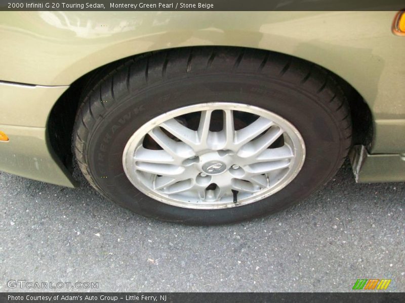 Monterey Green Pearl / Stone Beige 2000 Infiniti G 20 Touring Sedan