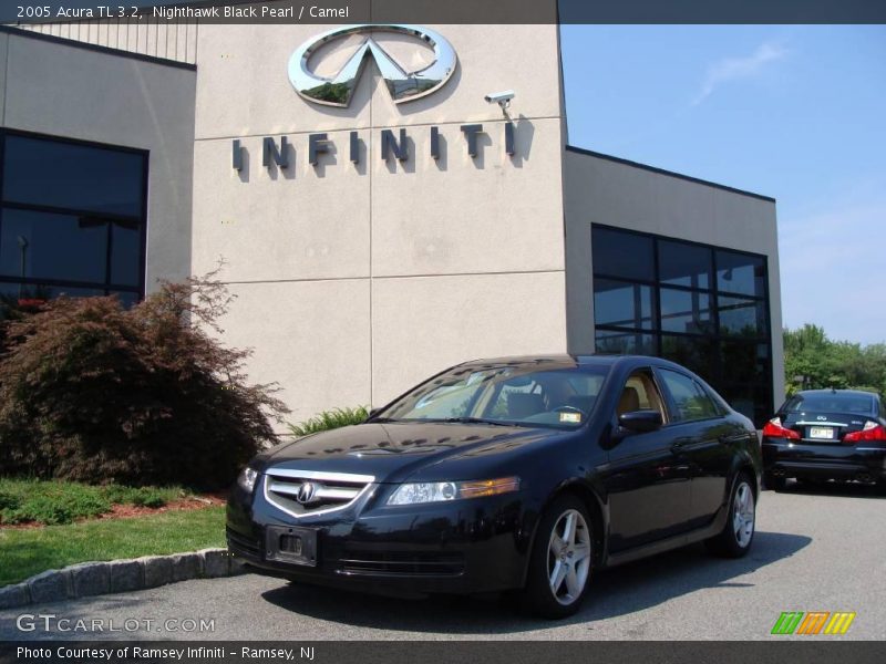 Nighthawk Black Pearl / Camel 2005 Acura TL 3.2