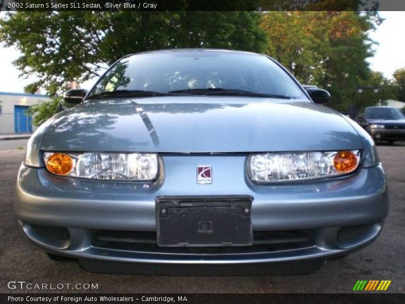 Silver Blue / Gray 2002 Saturn S Series SL1 Sedan