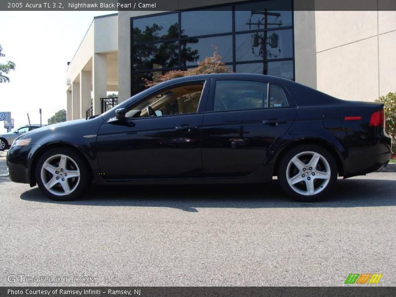 Nighthawk Black Pearl / Camel 2005 Acura TL 3.2