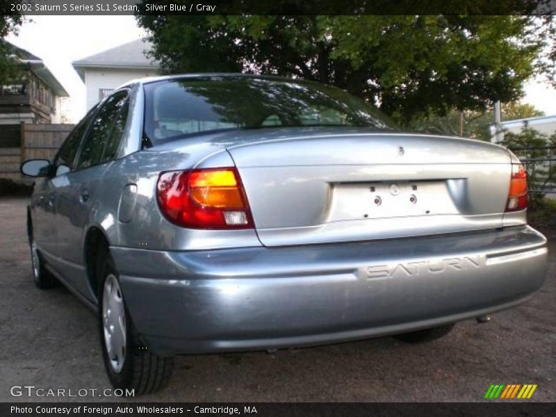 Silver Blue / Gray 2002 Saturn S Series SL1 Sedan