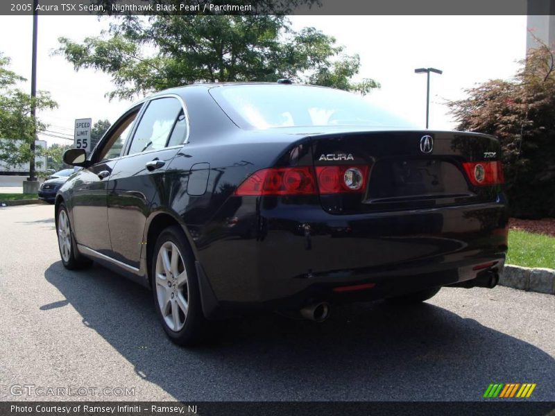 Nighthawk Black Pearl / Parchment 2005 Acura TSX Sedan