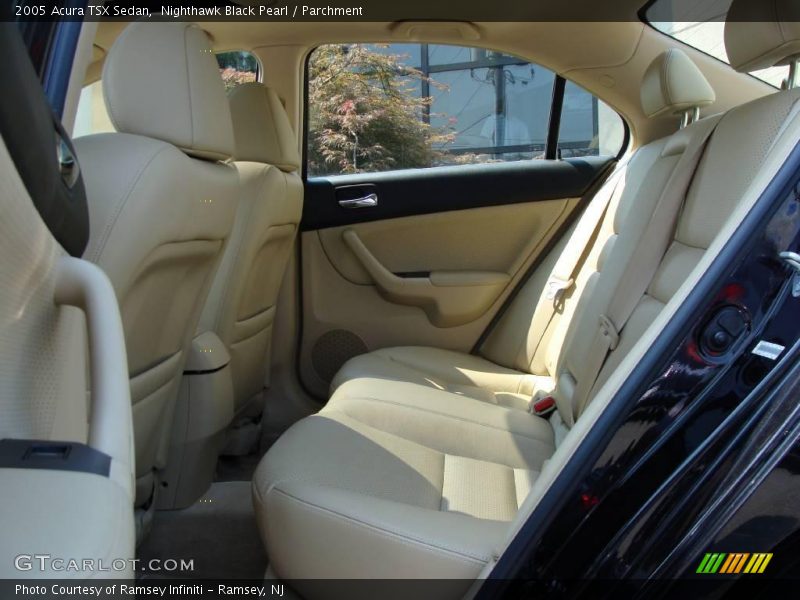 Nighthawk Black Pearl / Parchment 2005 Acura TSX Sedan