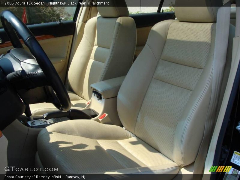 Nighthawk Black Pearl / Parchment 2005 Acura TSX Sedan
