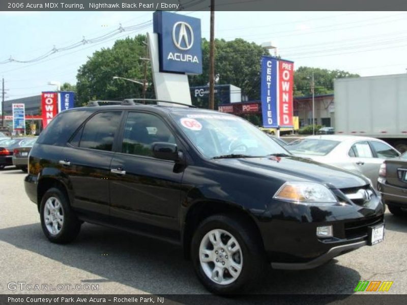 Nighthawk Black Pearl / Ebony 2006 Acura MDX Touring