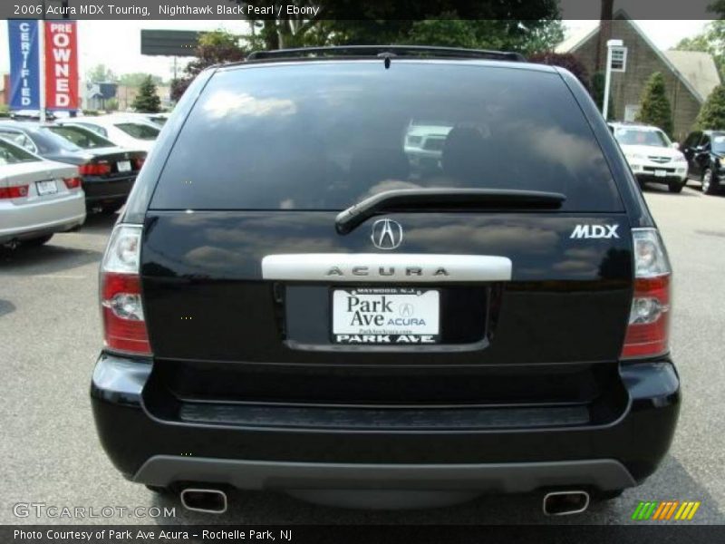 Nighthawk Black Pearl / Ebony 2006 Acura MDX Touring