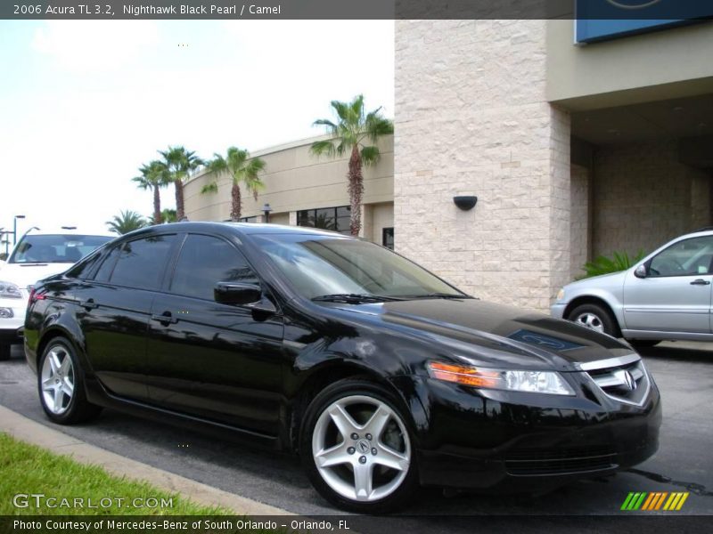 Nighthawk Black Pearl / Camel 2006 Acura TL 3.2