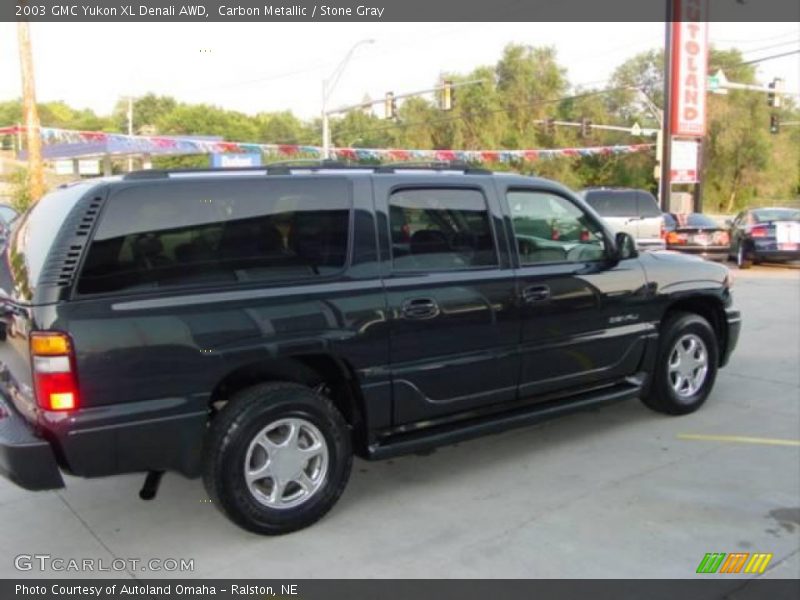 Carbon Metallic / Stone Gray 2003 GMC Yukon XL Denali AWD