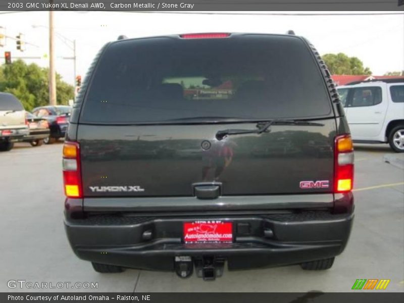 Carbon Metallic / Stone Gray 2003 GMC Yukon XL Denali AWD