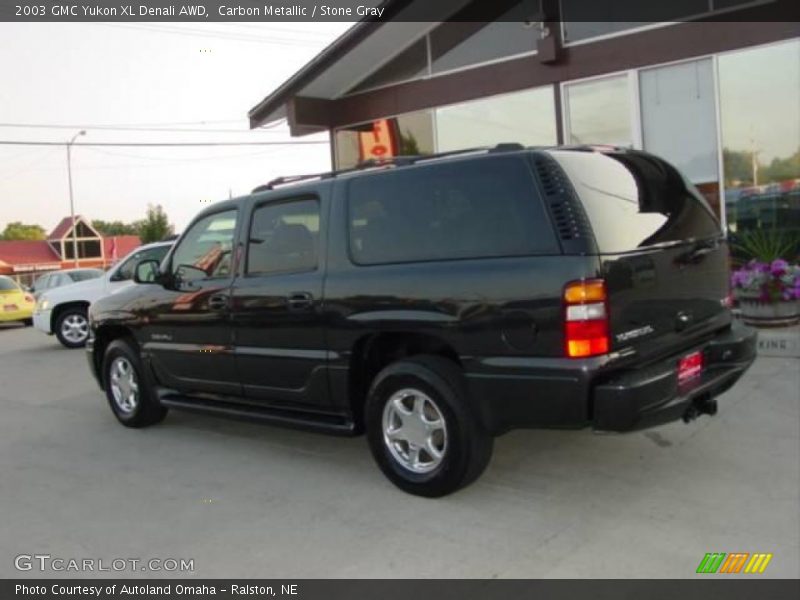 Carbon Metallic / Stone Gray 2003 GMC Yukon XL Denali AWD