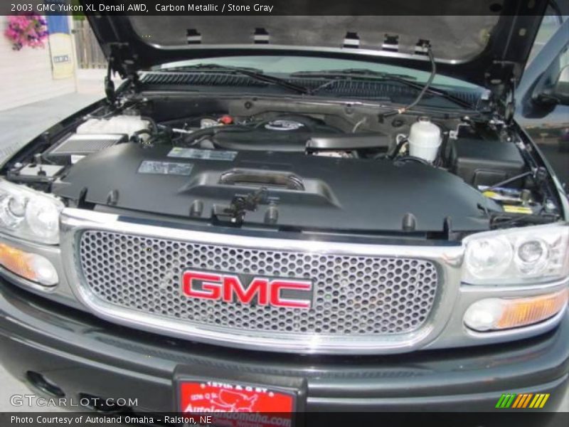 Carbon Metallic / Stone Gray 2003 GMC Yukon XL Denali AWD