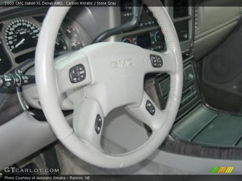 Carbon Metallic / Stone Gray 2003 GMC Yukon XL Denali AWD