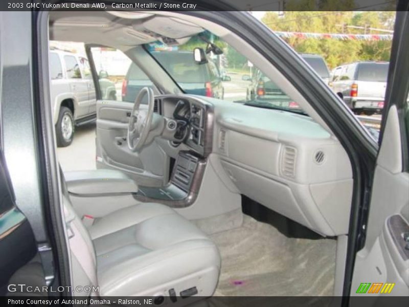 Carbon Metallic / Stone Gray 2003 GMC Yukon XL Denali AWD