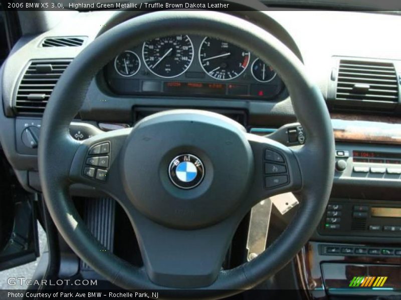 Highland Green Metallic / Truffle Brown Dakota Leather 2006 BMW X5 3.0i