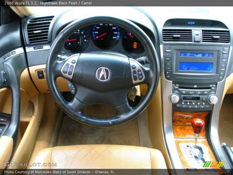 Nighthawk Black Pearl / Camel 2006 Acura TL 3.2