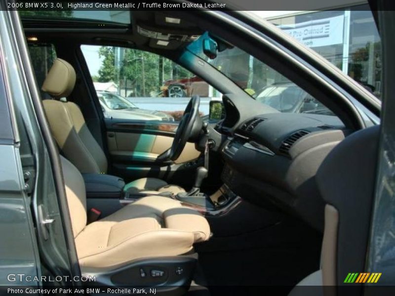 Highland Green Metallic / Truffle Brown Dakota Leather 2006 BMW X5 3.0i