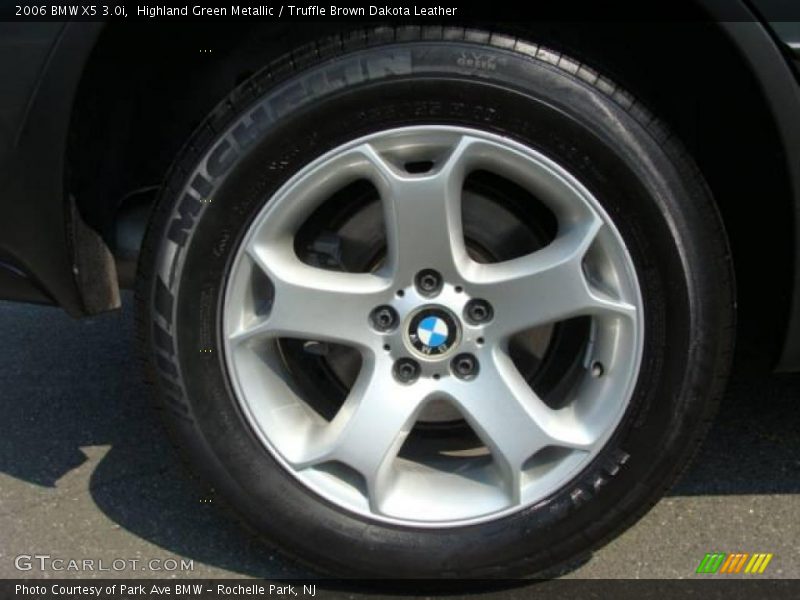 Highland Green Metallic / Truffle Brown Dakota Leather 2006 BMW X5 3.0i
