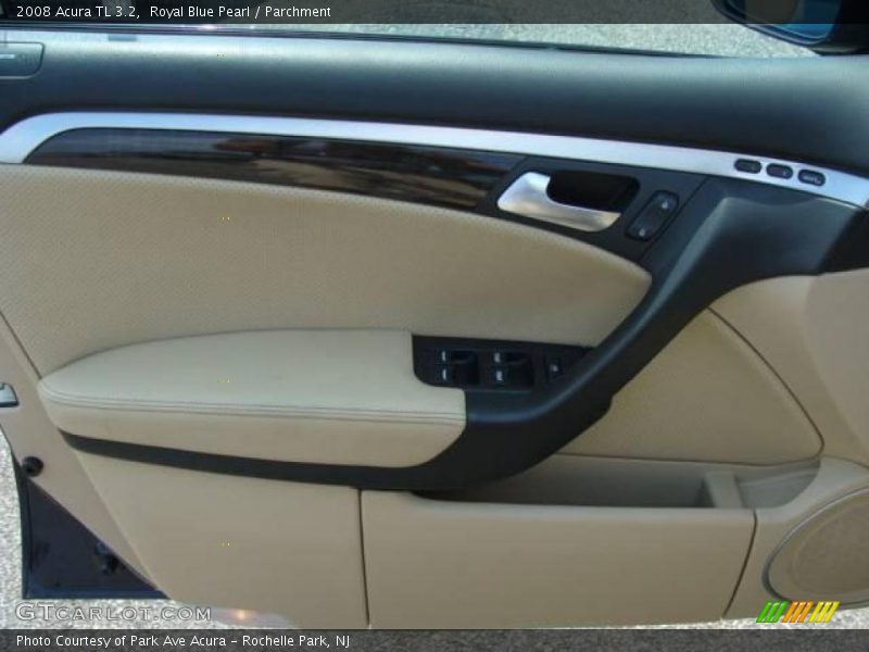 Royal Blue Pearl / Parchment 2008 Acura TL 3.2