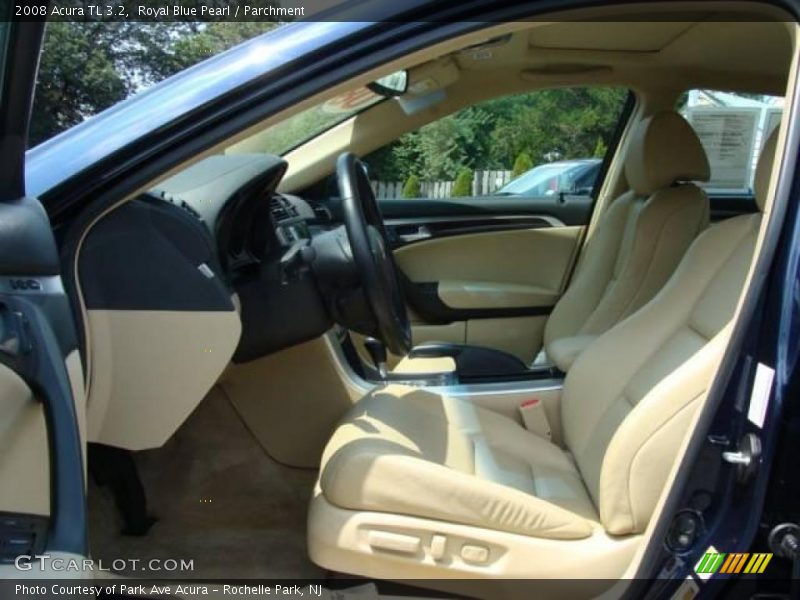 Royal Blue Pearl / Parchment 2008 Acura TL 3.2