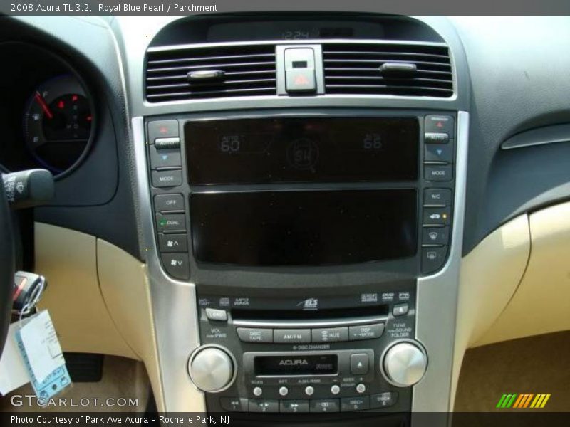Royal Blue Pearl / Parchment 2008 Acura TL 3.2