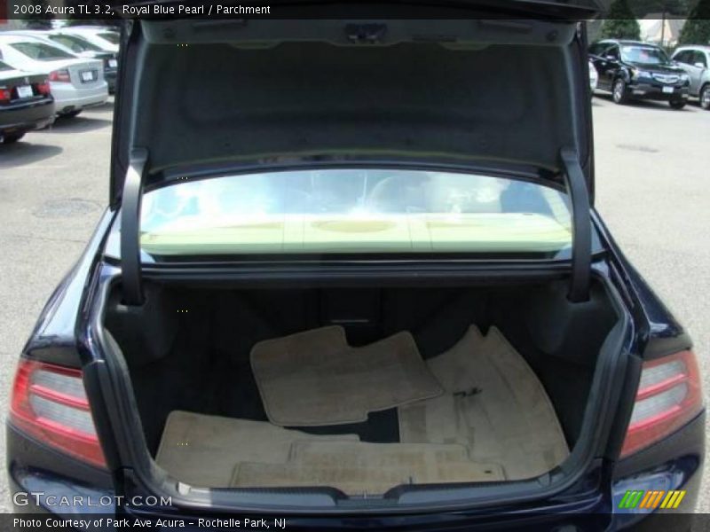 Royal Blue Pearl / Parchment 2008 Acura TL 3.2