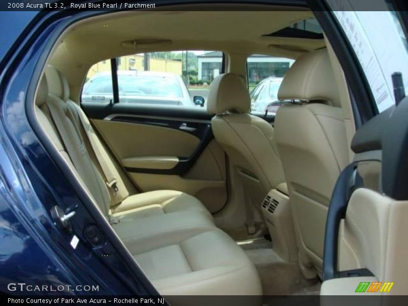 Royal Blue Pearl / Parchment 2008 Acura TL 3.2