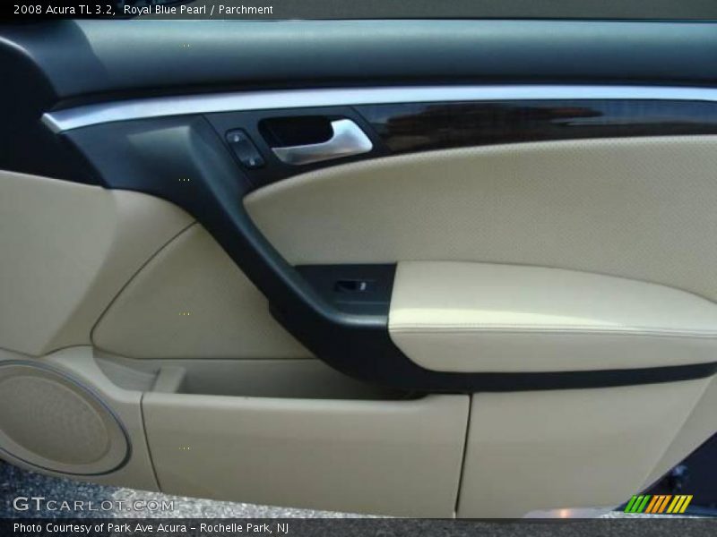 Royal Blue Pearl / Parchment 2008 Acura TL 3.2