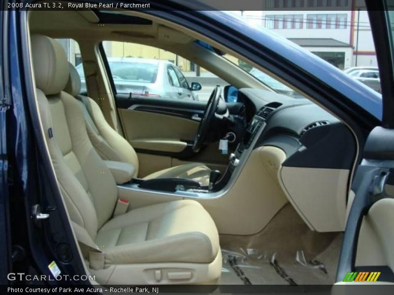 Royal Blue Pearl / Parchment 2008 Acura TL 3.2