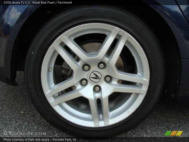 Royal Blue Pearl / Parchment 2008 Acura TL 3.2