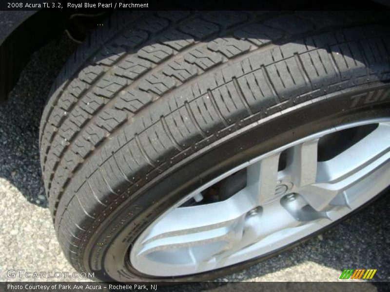 Royal Blue Pearl / Parchment 2008 Acura TL 3.2