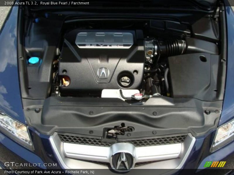 Royal Blue Pearl / Parchment 2008 Acura TL 3.2