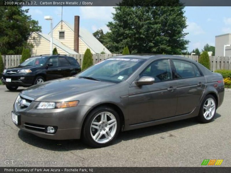 Carbon Bronze Metallic / Ebony 2008 Acura TL 3.2