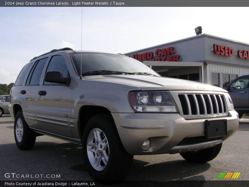 Light Pewter Metallic / Taupe 2004 Jeep Grand Cherokee Laredo