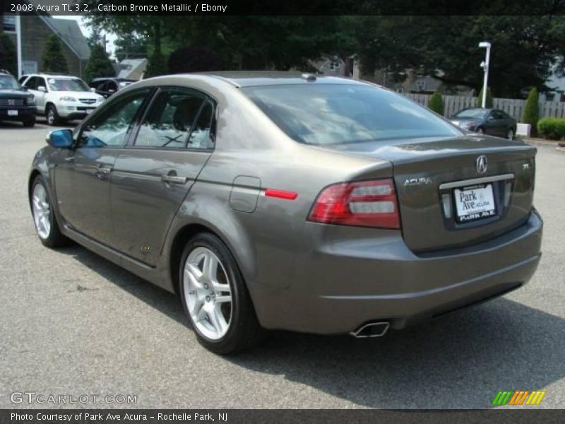 Carbon Bronze Metallic / Ebony 2008 Acura TL 3.2