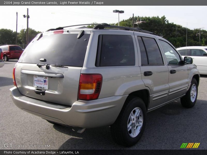 Light Pewter Metallic / Taupe 2004 Jeep Grand Cherokee Laredo
