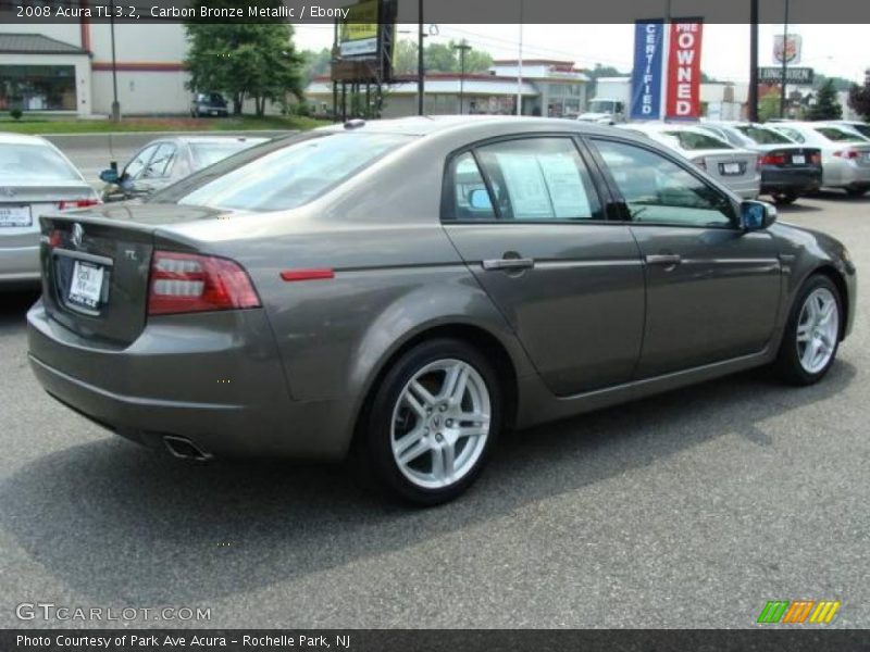 Carbon Bronze Metallic / Ebony 2008 Acura TL 3.2