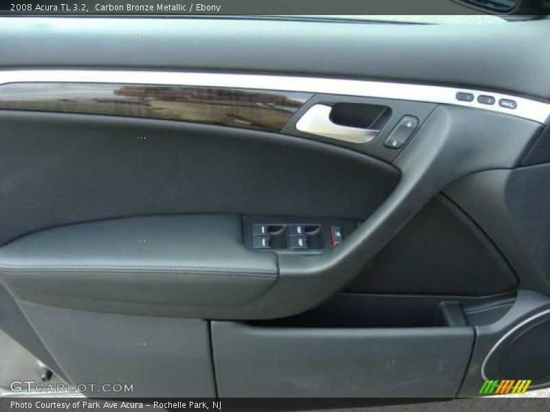 Carbon Bronze Metallic / Ebony 2008 Acura TL 3.2