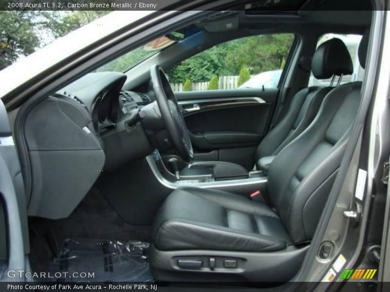 Carbon Bronze Metallic / Ebony 2008 Acura TL 3.2