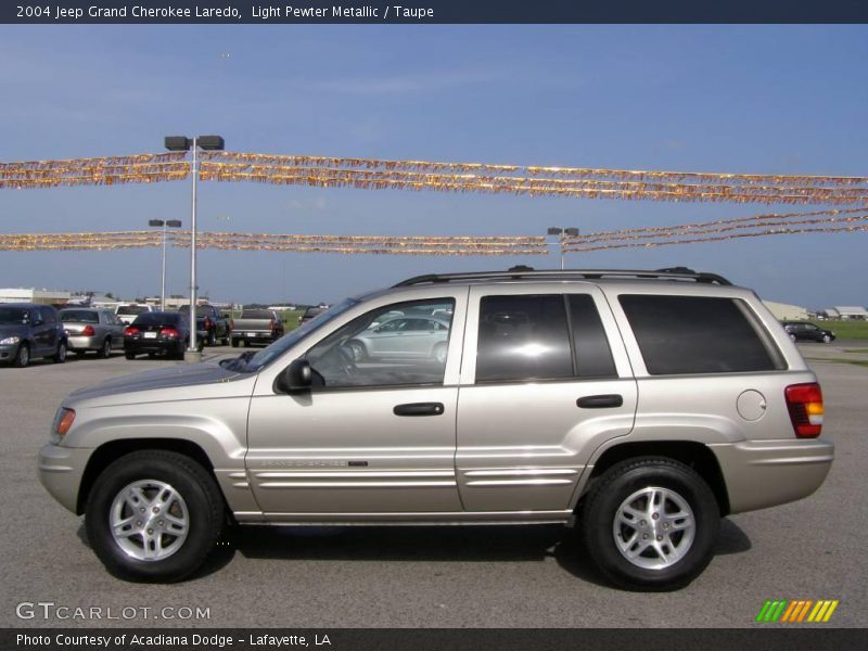 Light Pewter Metallic / Taupe 2004 Jeep Grand Cherokee Laredo