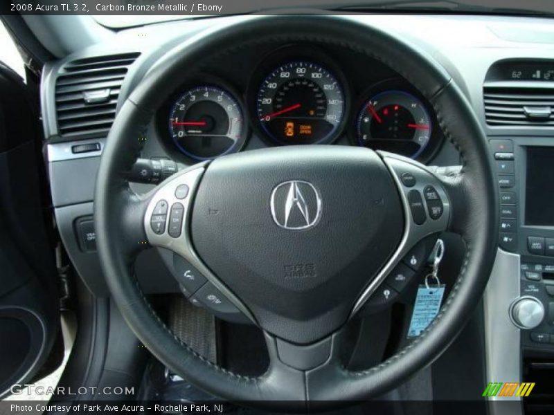 Carbon Bronze Metallic / Ebony 2008 Acura TL 3.2