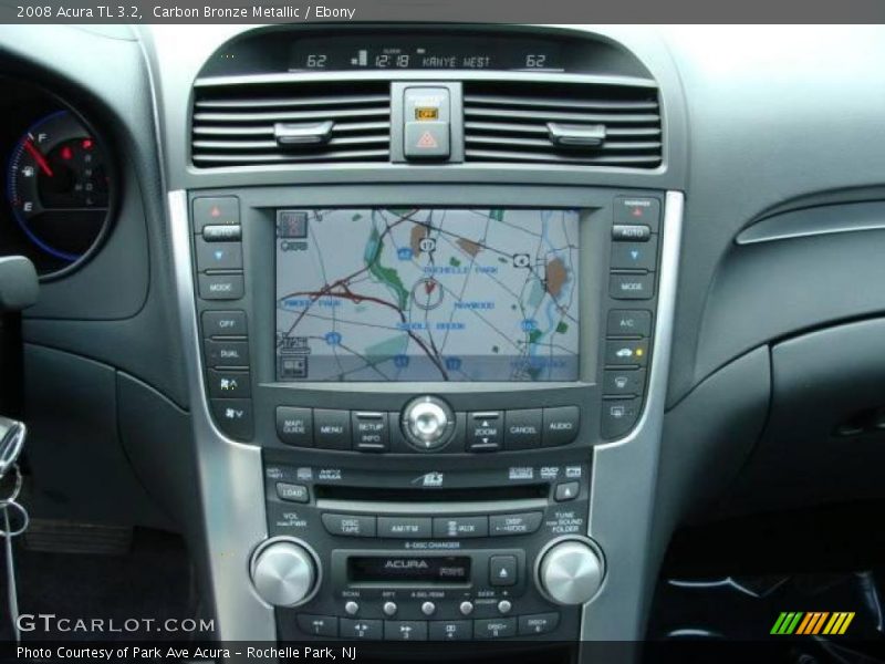 Carbon Bronze Metallic / Ebony 2008 Acura TL 3.2